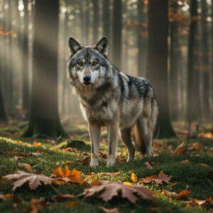 lupo in natura