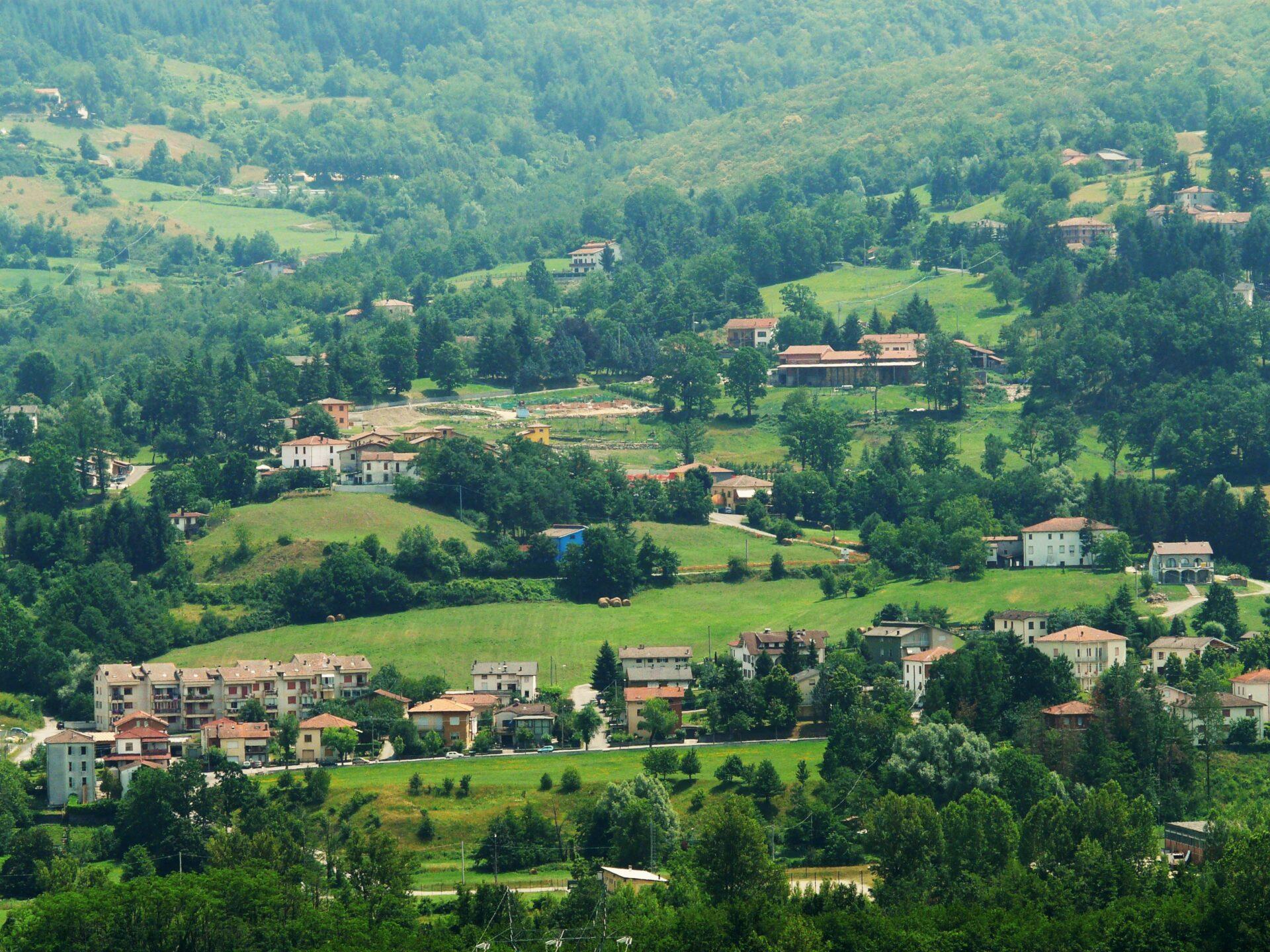 Albareto lungo la Strada del Fungo Porcino, Val Gotra